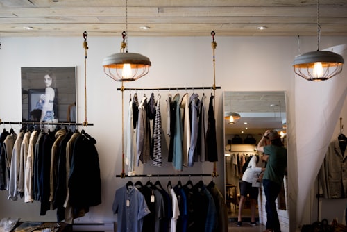 Woman shopping